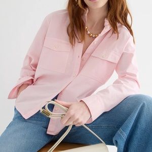 J.Crew Garment-dyed Chambray Shirt